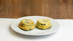 Spinach Feta Egg White Bites