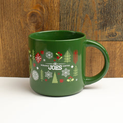 Green Christmas Mug